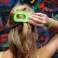 Flat Round Hair Clip Medium - Glow For It