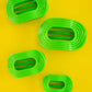 Flat Round Hair Clip Medium - Glow For It