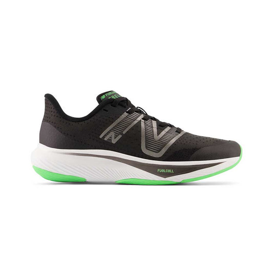 Youth FuelCell Rebel v3 Running Shoe - Black/Vibrant Spring - Regular (M)
