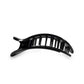 Flat Round Hair Clip Medium - Jet Black