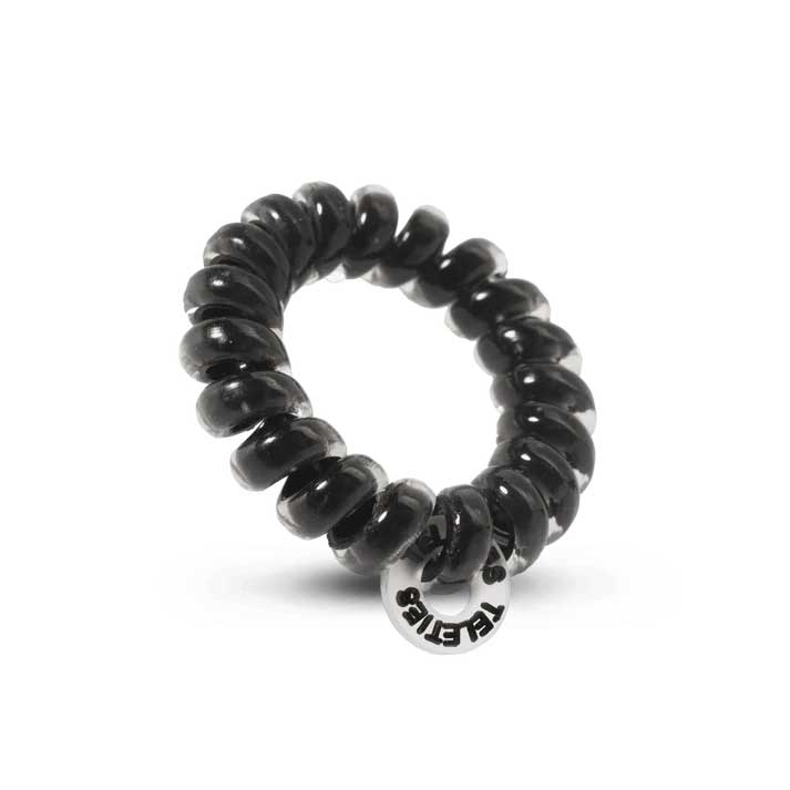 Hair Ties Tiny 5-Pack - Jet Black