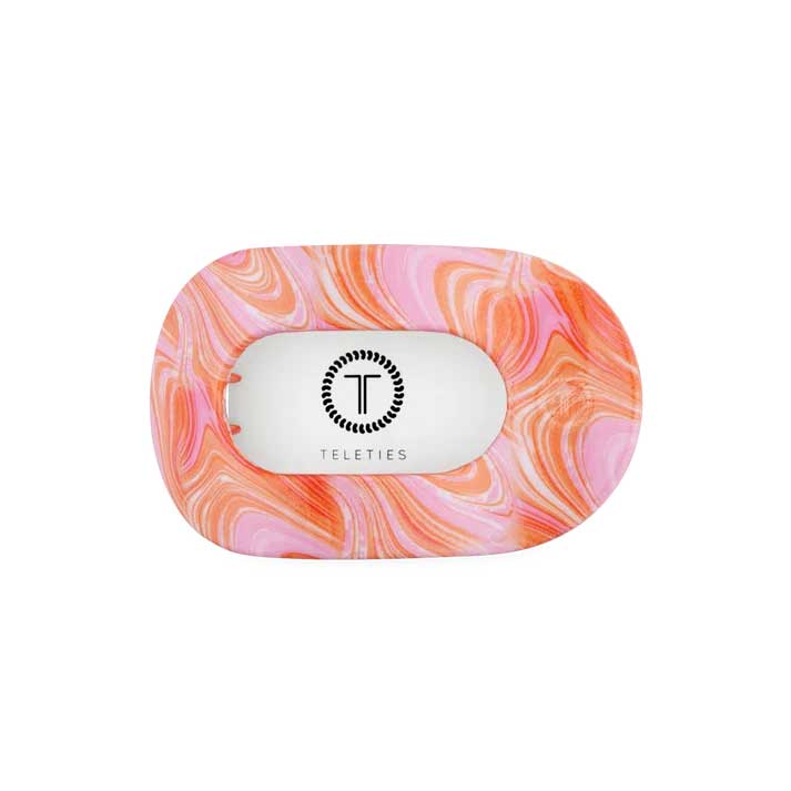 Flat Round Hair Clip Medium - Just Keep Swimming
