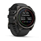 fenix 9, 47mm - Carbon Gray DLC Titanium with Black Silicone Band