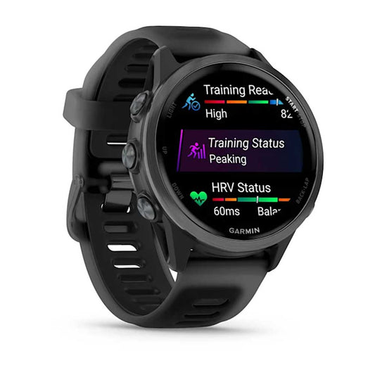 Forerunner 570 - 42mm, Slate Gray Aluminum with Translucent Black/Black Band