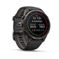 fenix 9 Pro, 47mm - Titanium with Graphite/Black Silicone Band