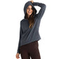 Women's Bamboo Lightweight Fleece Cropped Hoody - Storm Cloud