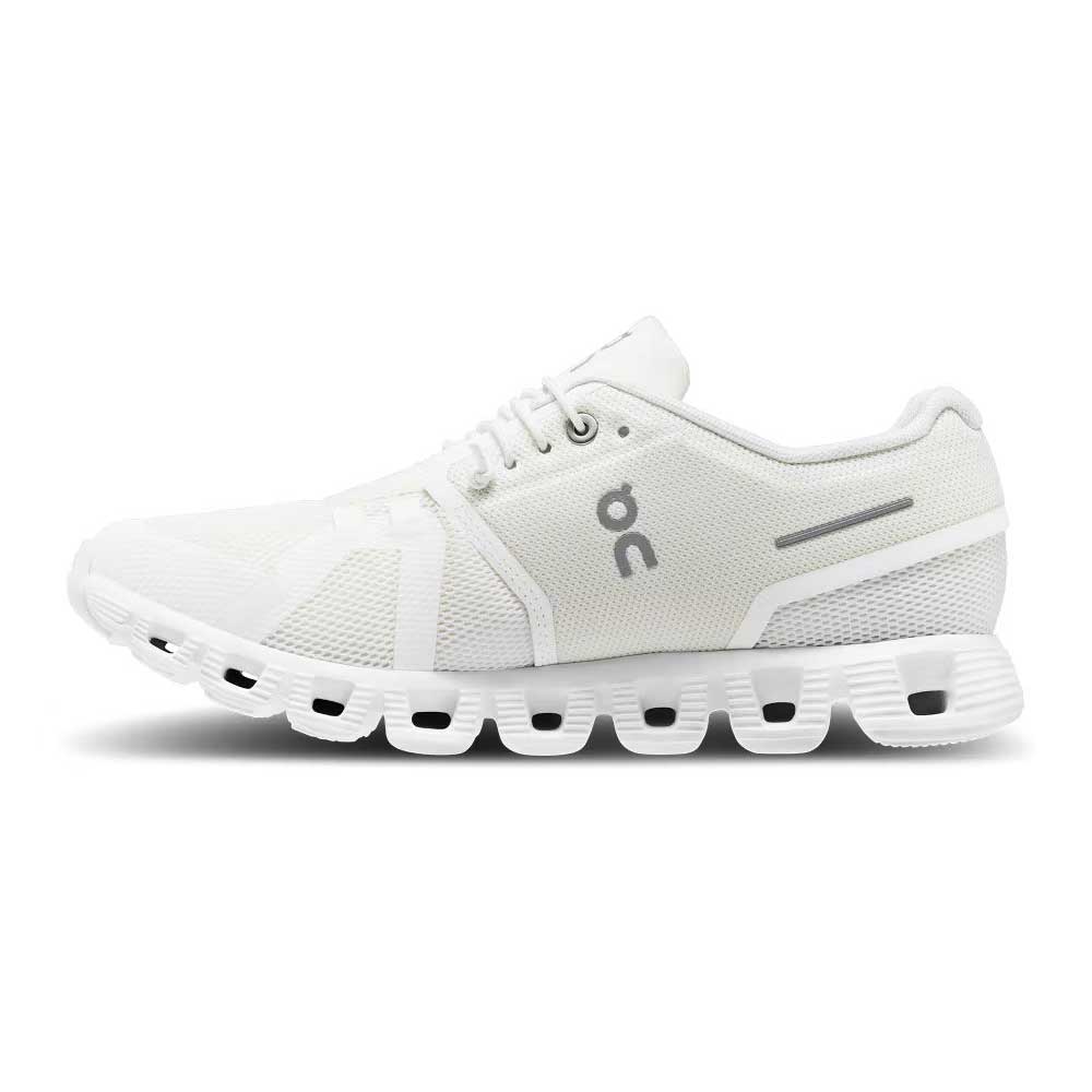 Women's Cloud 5 Running Shoe - Undyed-White/White - Regular (B)