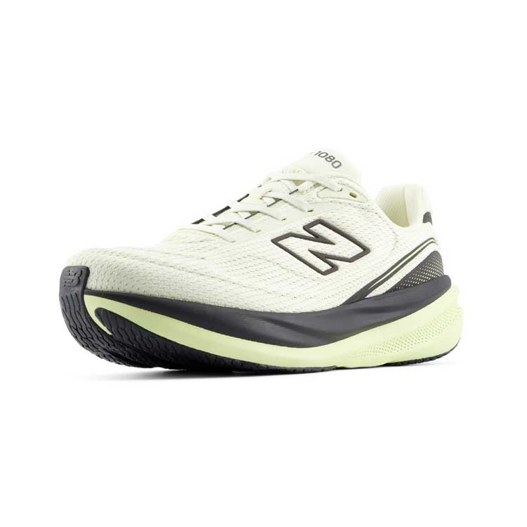 Men's 1080v15 Running Shoe - Pistachio Butter/Black - Regular (D)