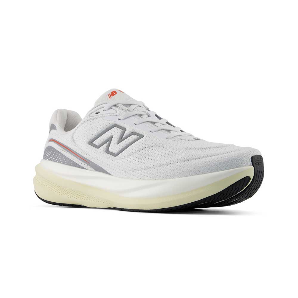 Men's 1080v15 Running Shoe - NB 103 White/Neo Flame - Regular (D)