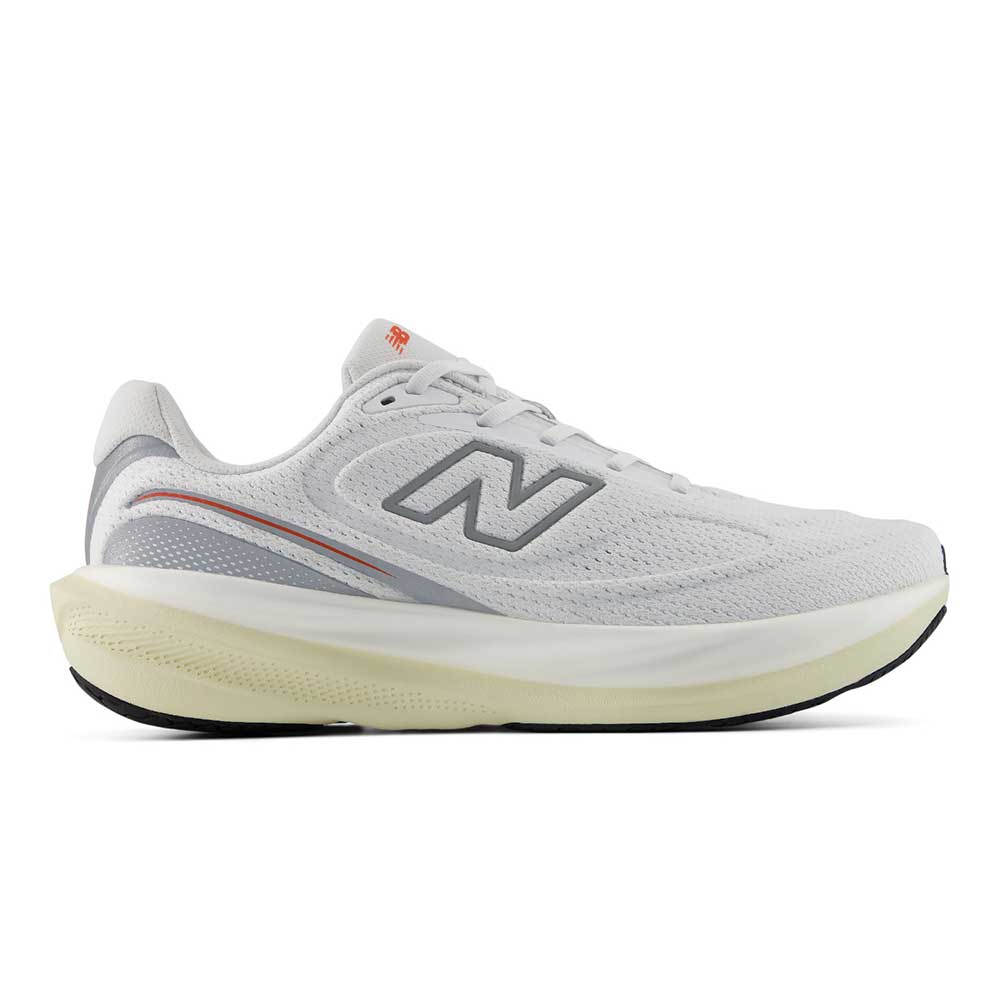 Men's 1080v15 Running Shoe - NB 103 White/Neo Flame - Regular (D)