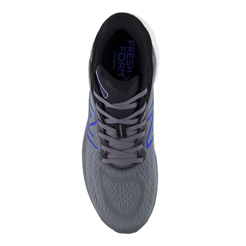 Men's Fresh Foam X 840v1 Running Shoe - Castlerock/Marine Blue- Wide (2E)