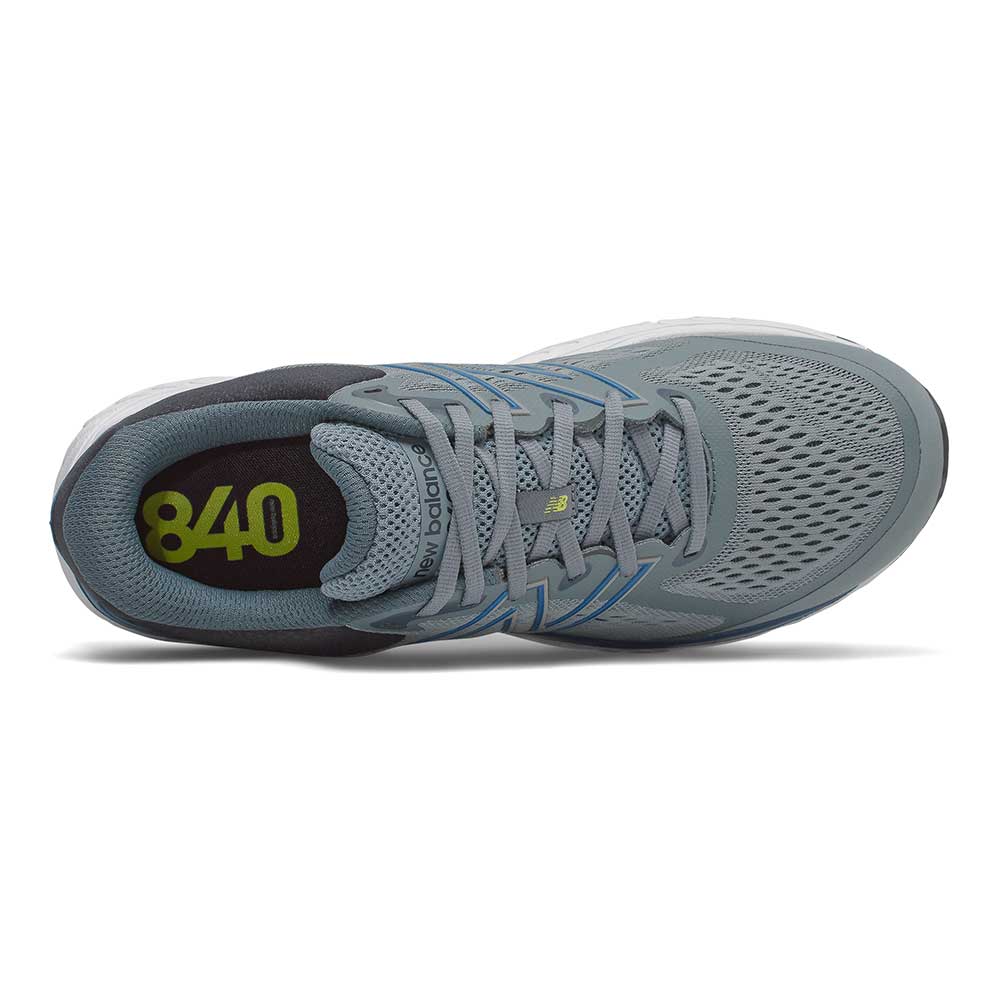 Men's 840v5 Running Shoe - Ocean Grey/Oxygen Blue - Wide (2E)