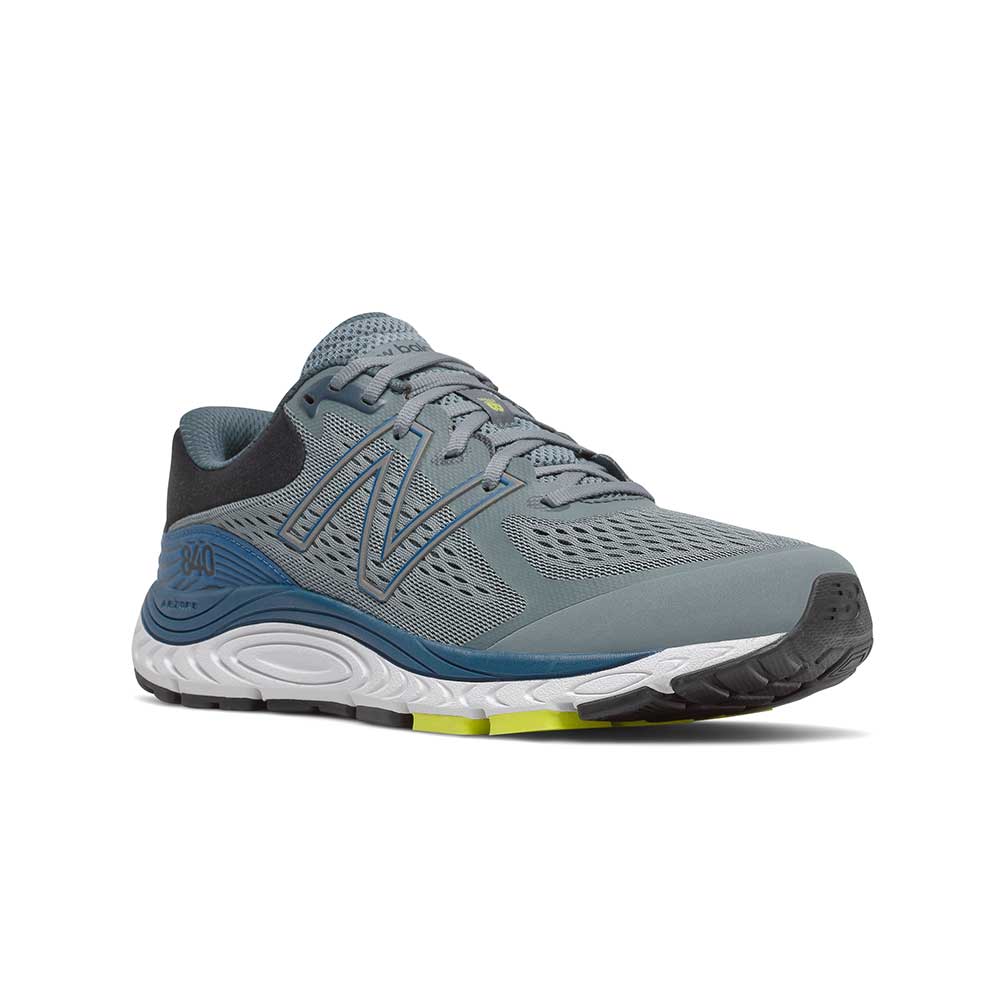 Men's 840v5 Running Shoe - Ocean Grey/Oxygen Blue - Regular (D ...