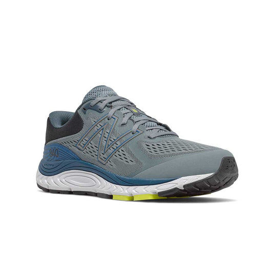 Men's 840v5 Running Shoe - Ocean Grey/Oxygen Blue - Wide (2E)