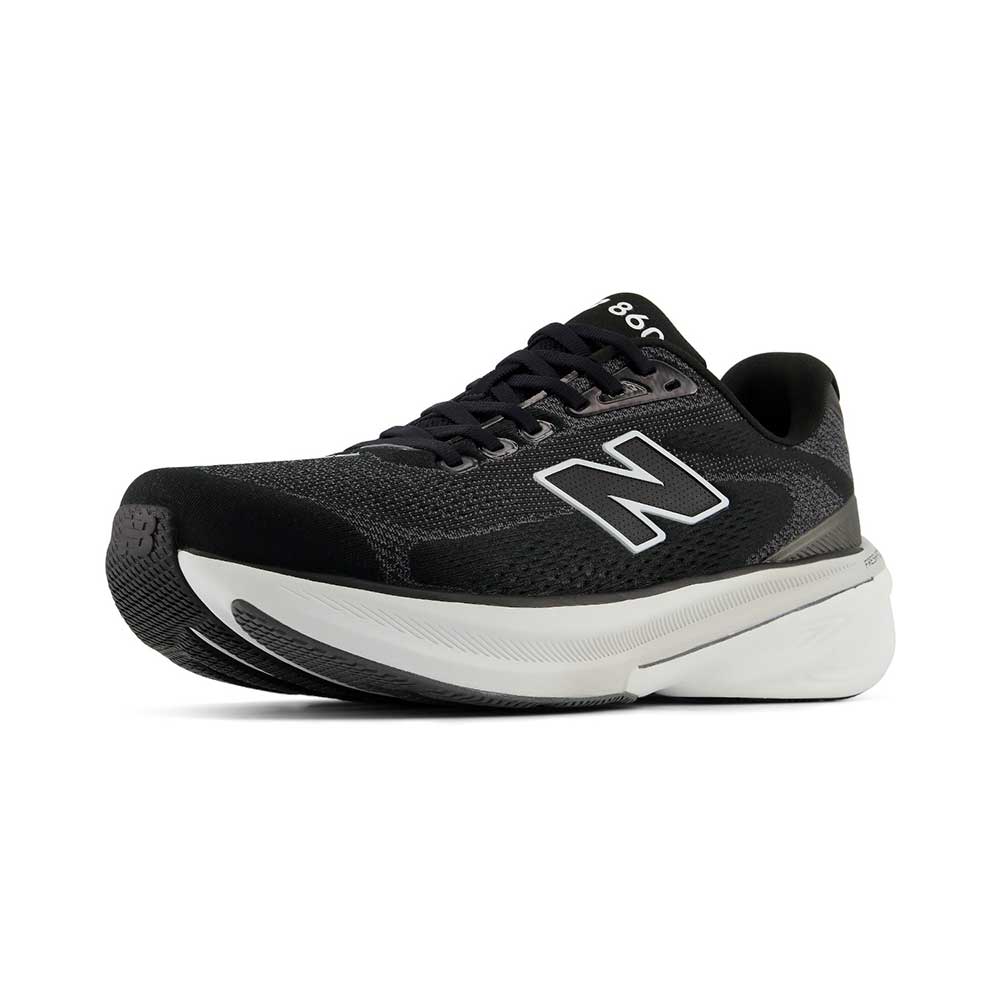 Men's Fresh Foam X 860v15 Running Shoe - Black/NB 103 White - Regular (D)
