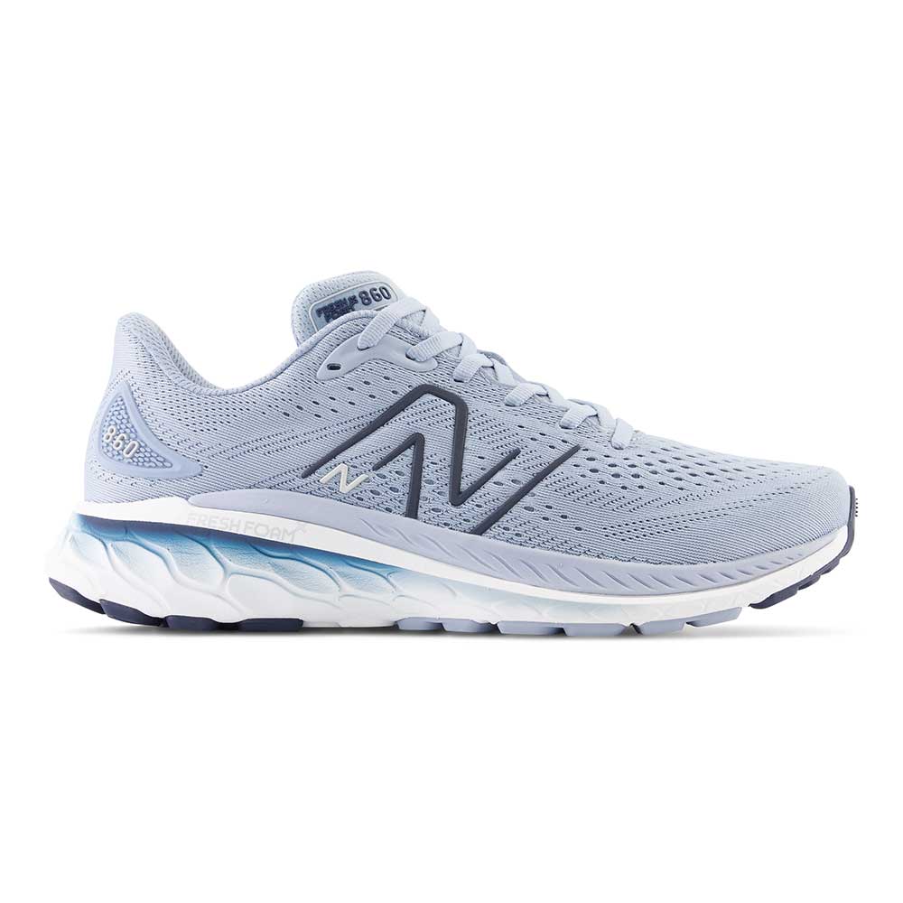 Men's Fresh Foam X 860 v13 Running Shoe - Light Arctic Grey/Nat Indigo - Wide (2E)