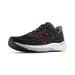 Men's Fresh Foam X 880v13 Running Shoe - Black/Brick Red - Regular (D)