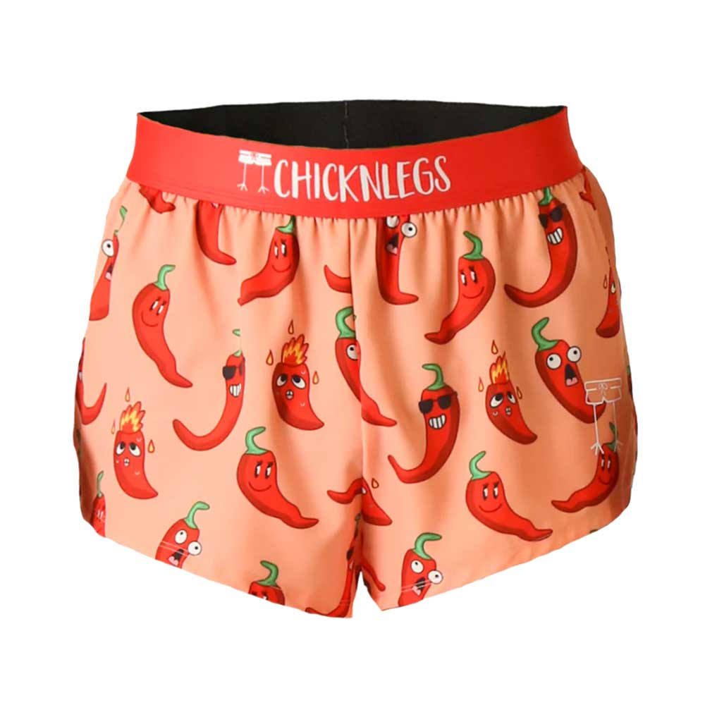 Men's Chili Peppers 2" Split Shorts - Chili Peppers