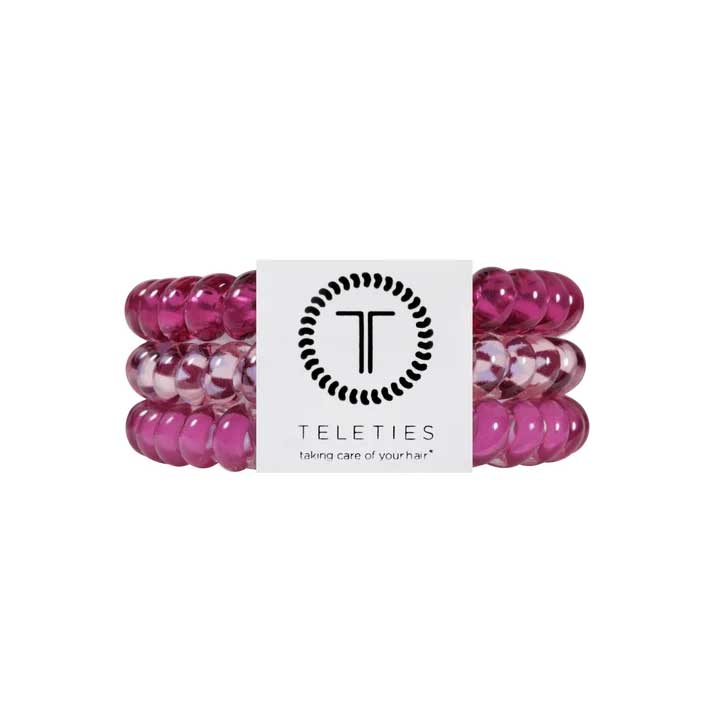 Hair Ties Small 3-Pack - Merlot After Midnight