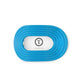 Flat Round Hair Clip Medium - Miami Vice