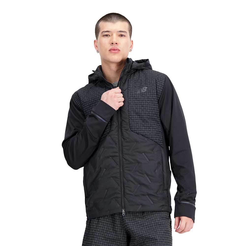 Men's Impact Run Luminous Heat Jacket - Black