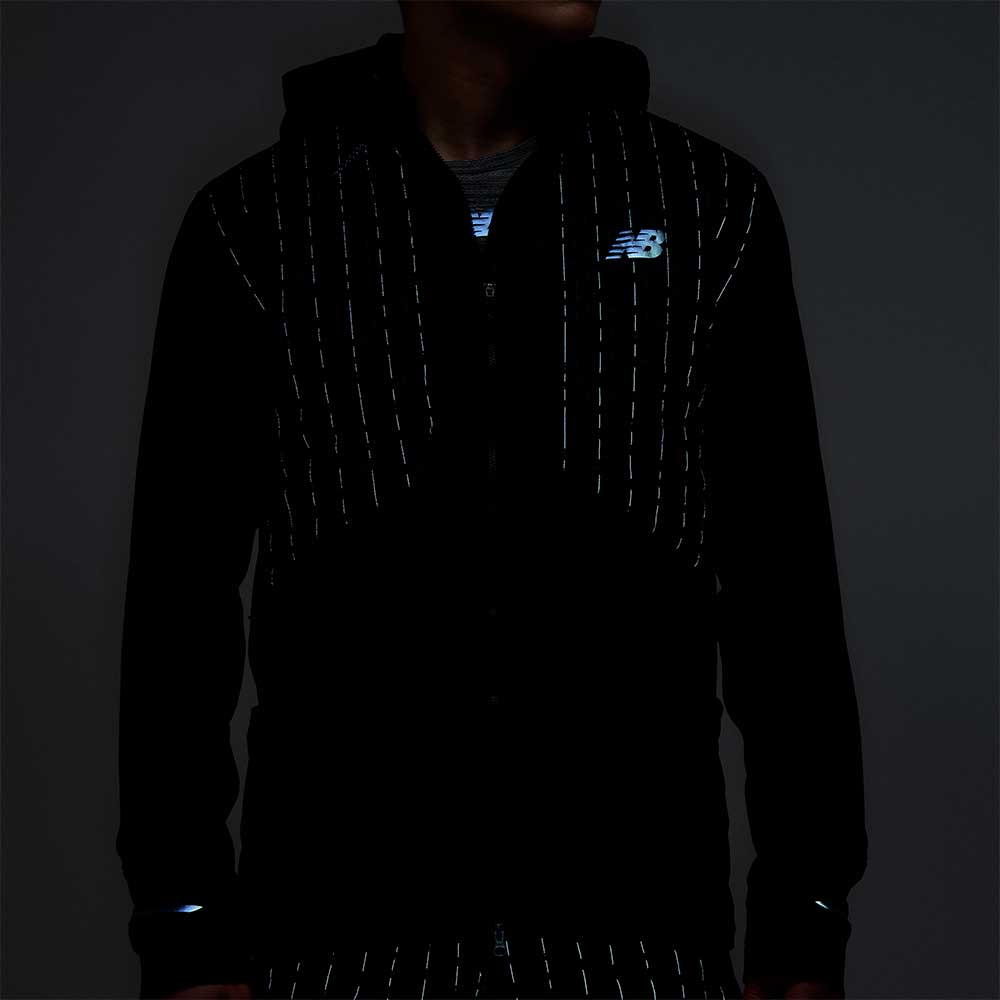 Men's Impact Run Luminous Heat Jacket - Black