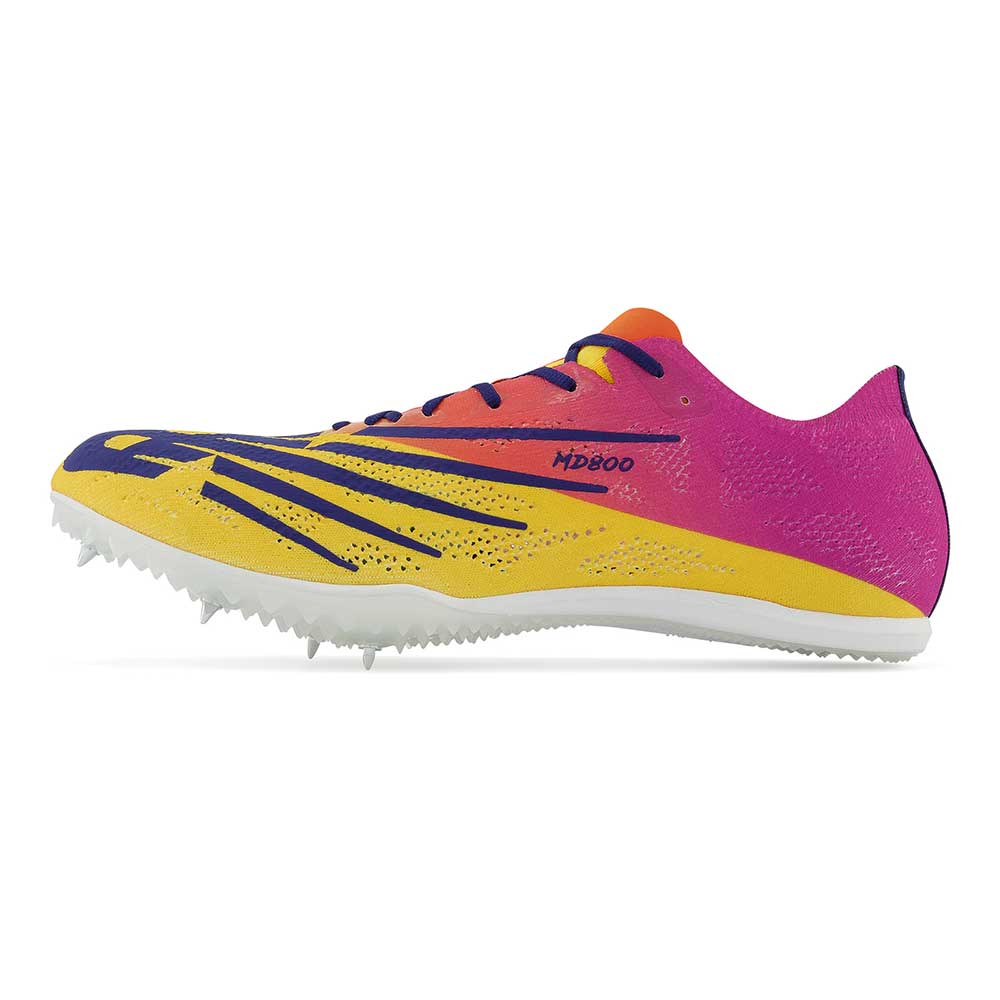 Men's MD800v8 Track Spike - Vibrant Apricot/Magenta Pop - Regular (D)