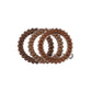 Hair Ties Large 3-Pack - Morning Brew