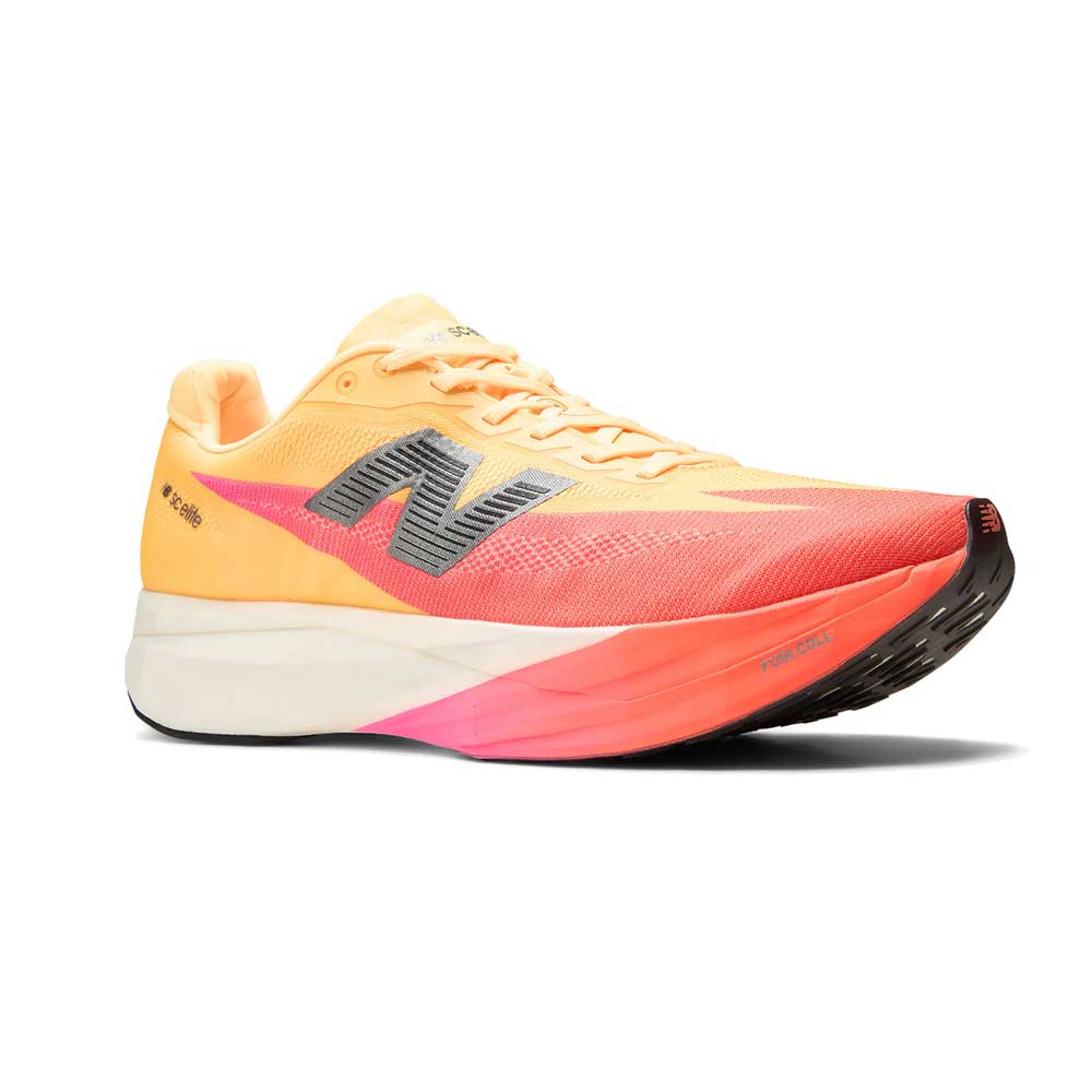 Men's FuelCell SuperComp Elite v5  - Tangerine Heat/White Peach/Pink Heat - Regular (D)