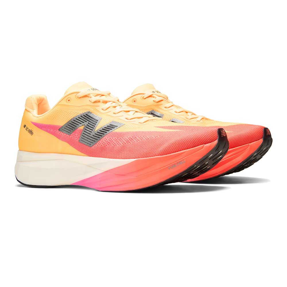 Men's FuelCell SuperComp Elite v5  - Tangerine Heat/White Peach/Pink Heat - Regular (D)