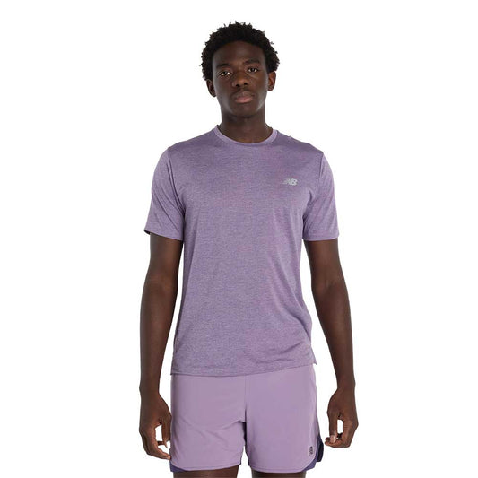 Men's Athletics T-Shirt - Candied Violet Heather