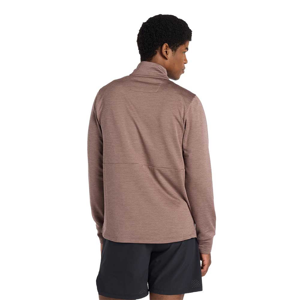 Men's Heat Grid 1/2 Zip - Earth Shadow Heather