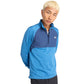 Athletics Heat Grid 1/2 Zip - Heron Blue