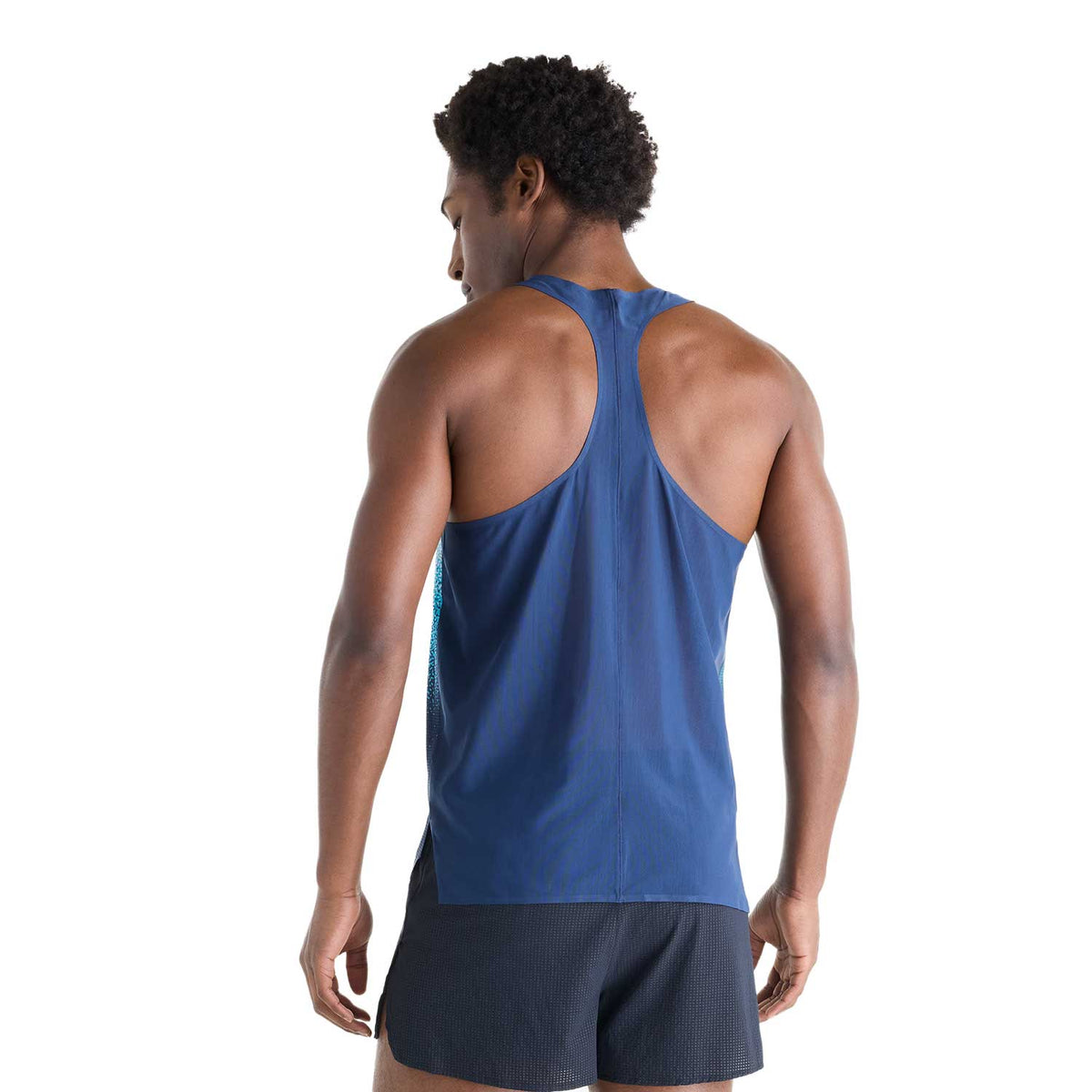 Men's Race Day Ultra Light Printed Singlet - Altitude