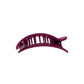 Flat Round Hair Clip Medium - Mulberry