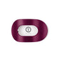 Flat Round Hair Clip Medium - Mulberry