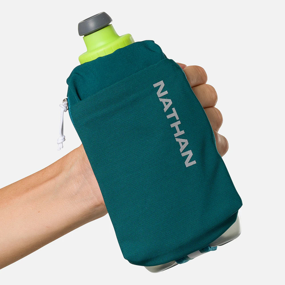 SpeedDraw 2 Insulated Flask 18oz - Deep Teal/Reflective Silver