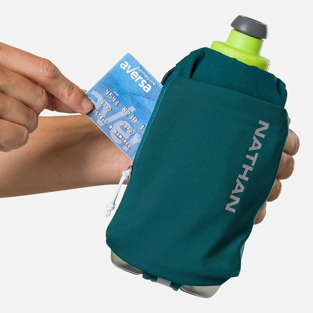 SpeedDraw 2 Insulated Flask 18oz - Deep Teal/Reflective Silver