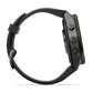 fenix 9 Pro, 47mm - Titanium with Graphite/Black Silicone Band