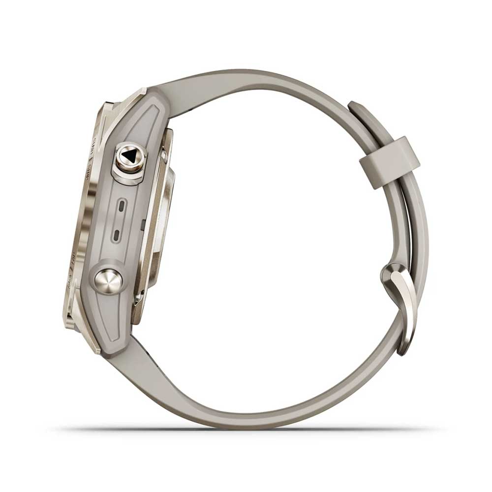 epix 2 Pro 42mm Sapphire Watch - Soft Gold Steel with Light Sand Band –  Gazelle Sports