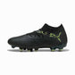 Men's Future 8 Match FG/AG Soccer Cleat - Puma Black/Fizzy Light/Green Terrain - Regular (D)