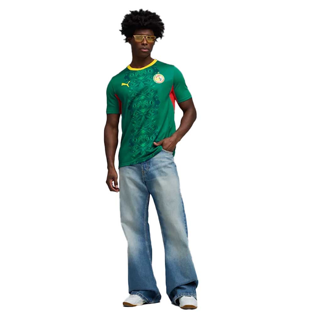FSF Away Replica Jersey - Wild Green/Puma Red