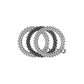 Hair Ties Small 3-Pack - Polka Dot Party