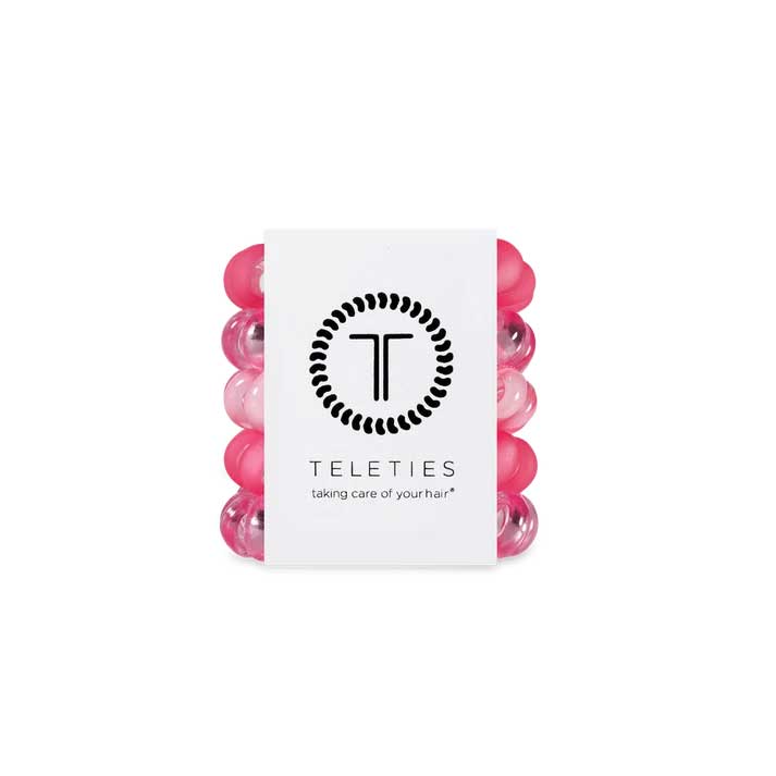 Hair Ties Tiny 5-Pack - Pretty in Pink