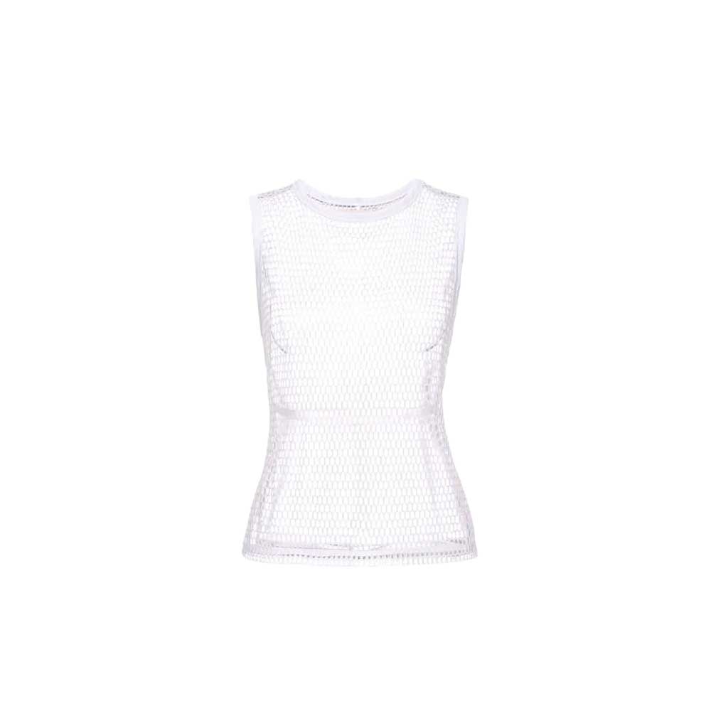 Women's Mesh Singlet - Salt