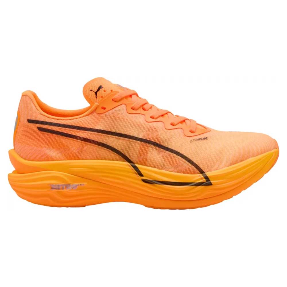 Men's Deviate Nitro Elite 3 Running Shoe - Heat Fire/PUMA Black- Regular (D)