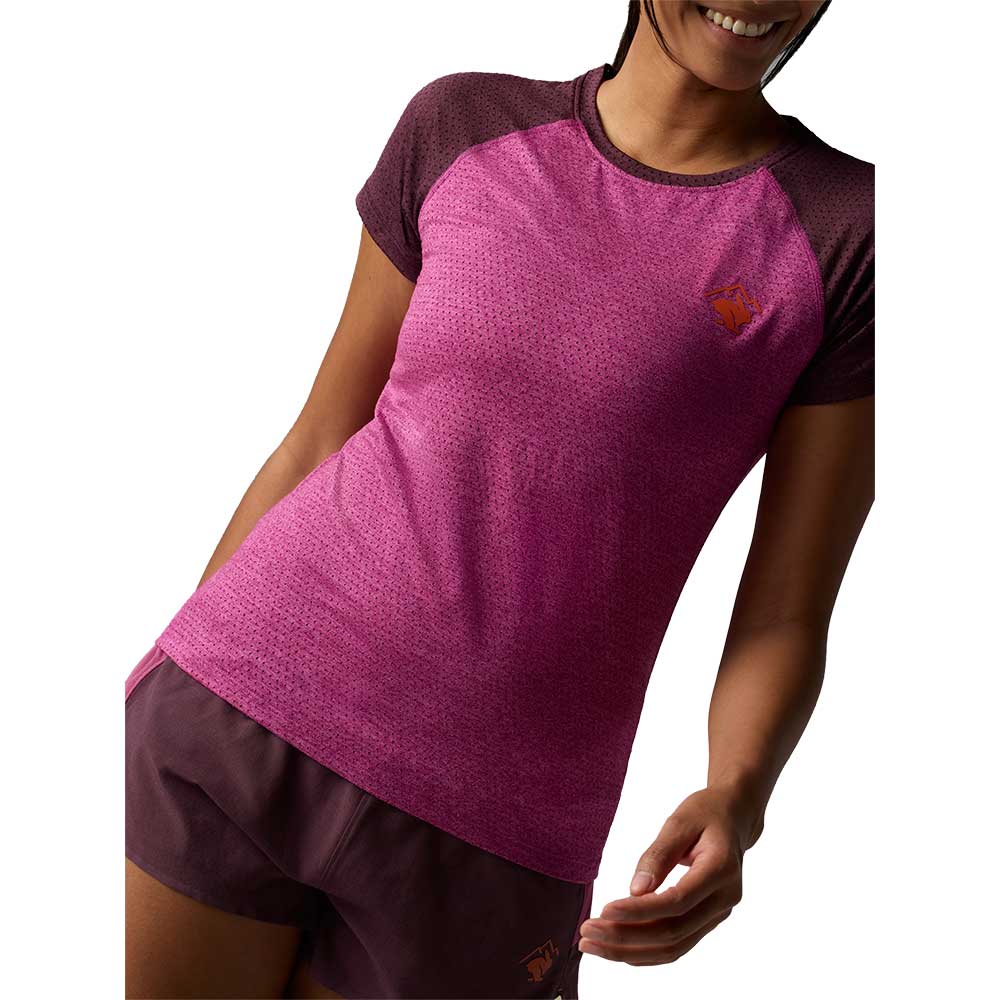 Women's EZ Tee Perf Short Sleeve Trail - Cactus Flower