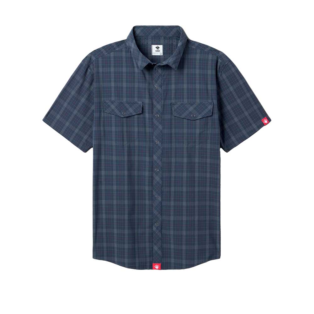 Men's High Country Short Sleeve - Dress Blues Plaid F26