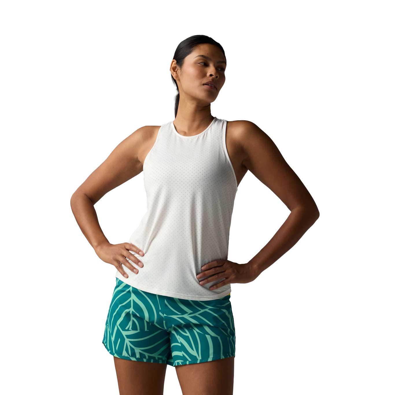 Women's Ice Perf Tank - White