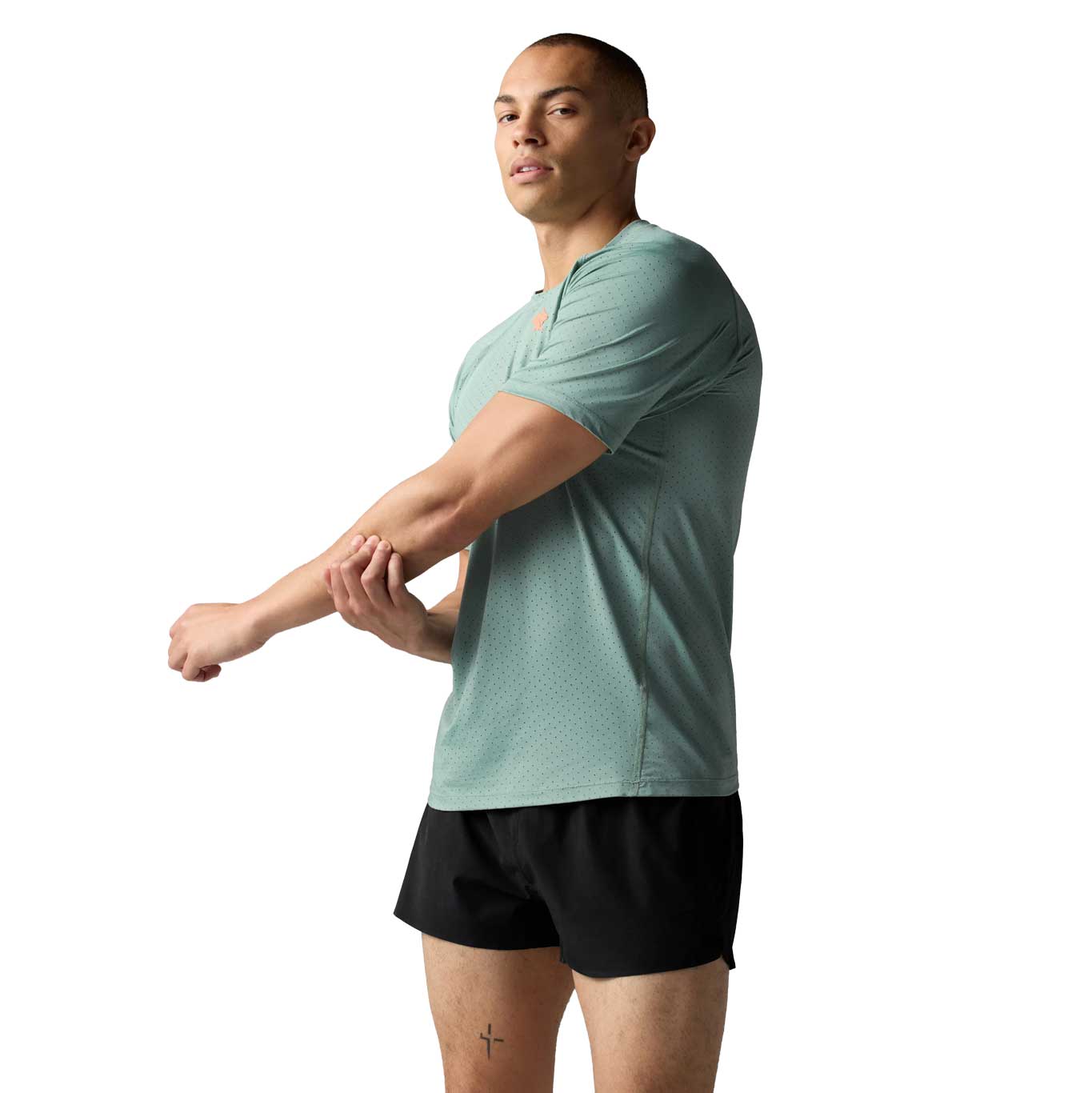 Men's Ice Perf Tee Short Sleeve - Iceberg Green